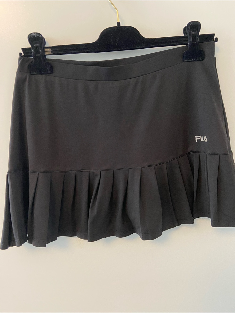 FILA Black Pleated Tennis Skirt